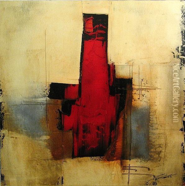 Untitled; Untitled (2) Oil Painting - Jan Rudnicki