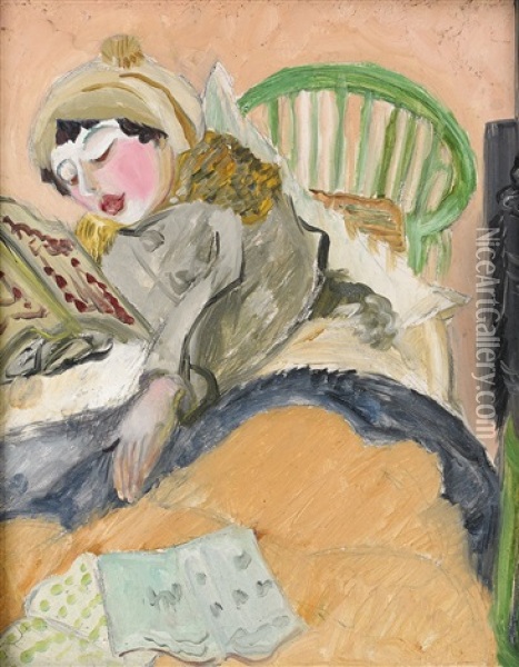 Ivan Ar Forkyld Oil Painting - Sigrid (Maria) Hjerten