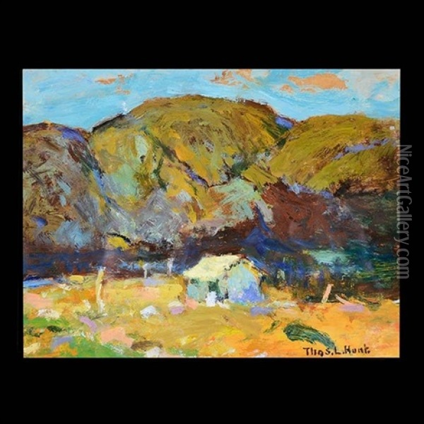 California Landscape Oil Painting - Thomas Lorraine Hunt