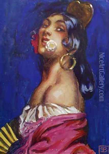 Carmen Oil Painting - John Byam Liston Shaw