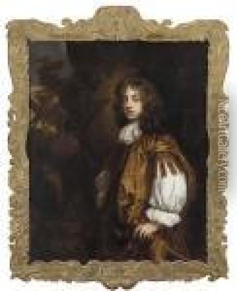 Portrait Of Henry Fitzroy, Earl Of Euston Oil Painting - Sir Peter Lely