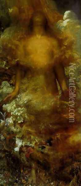 Eve Oil Painting - George Frederick Watts