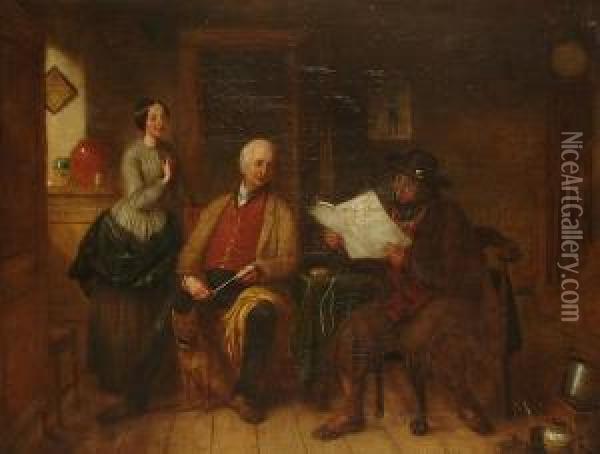 The War Times Oil Painting - Henry James Pidding