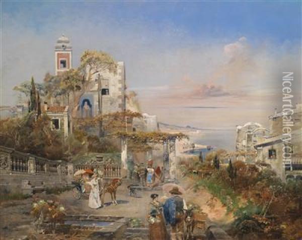 Southern Capriccio Oil Painting - Robert Alott