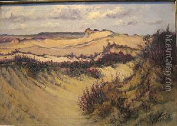 Heidelandschap. Oil Painting - Franz De Vadder