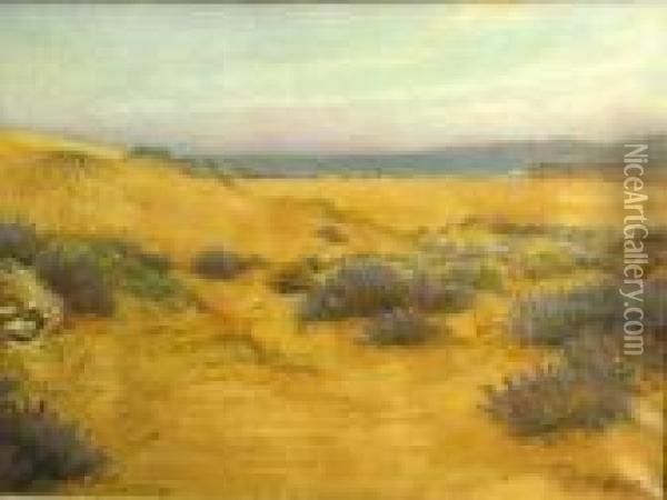 Flowering Dunes Oil Painting - William Barr