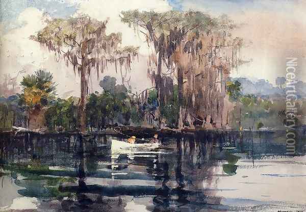St. John's River, Florida Oil Painting - Winslow Homer