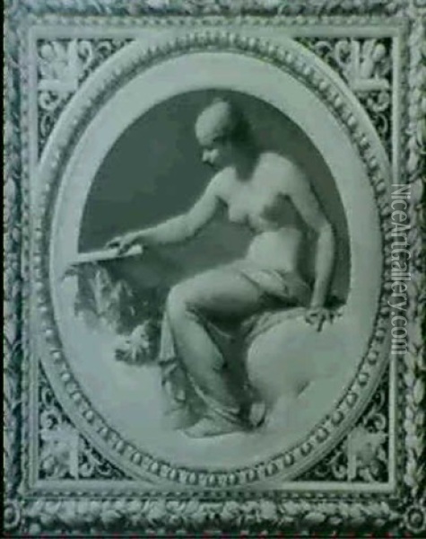 Le Chapiteau Corinthien Oil Painting - Chares Frederic Mewes