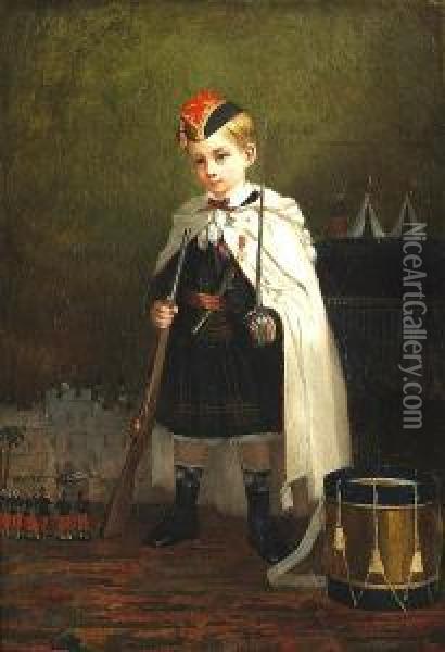 The Young Soldier Oil Painting - Alexandre Protais