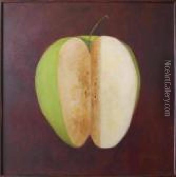 Scruggs Apple Painting Oil Painting - Louis Apol