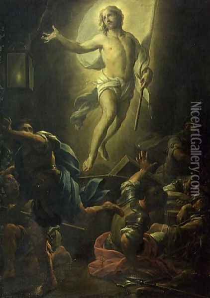 The Resurrection Oil Painting - Francesco Trevisani