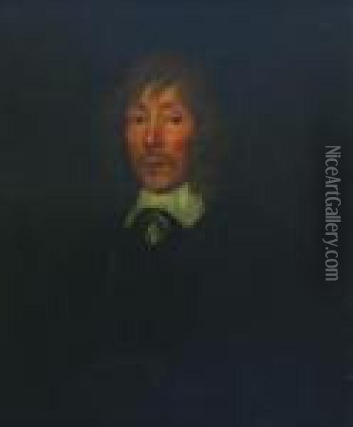 Portrait Of A Gentleman Oil Painting - Sebastian Bourdon