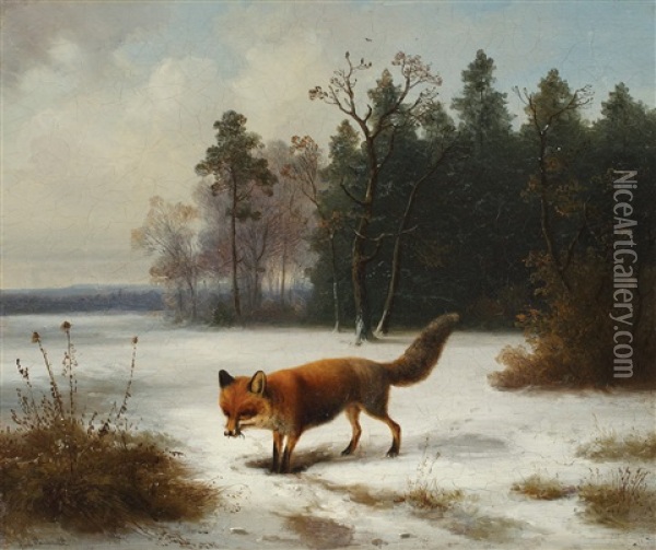 Dupa Hrana Oil Painting - Wilhelm Reinhardt