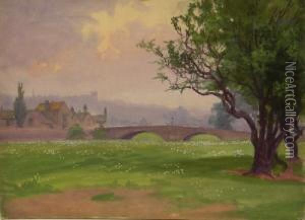 Landscape And Other Views Oil Painting - John Doddy Walker