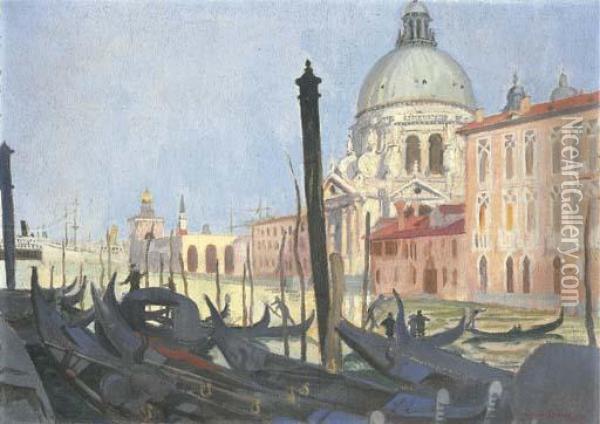 La Salute, Venise Oil Painting - Maurice Denis