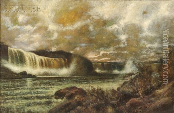 Niagara Falls Oil Painting - Charles Henry Miller