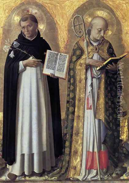 Perugia Altarpiece (left panel) Oil Painting - Fra Angelico (Guido di Pietro)