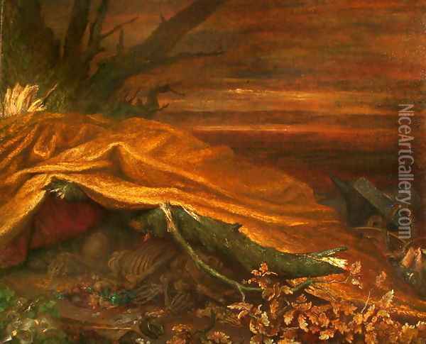 'Can These Bones Live?' Oil Painting - George Frederick Watts