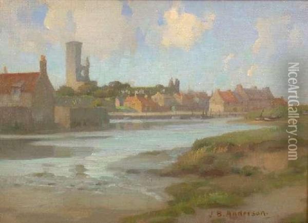 St Andrews Oil Painting - James Bell Anderson