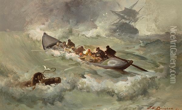 The Lifeboat Oil Painting - Franklin Briscoe