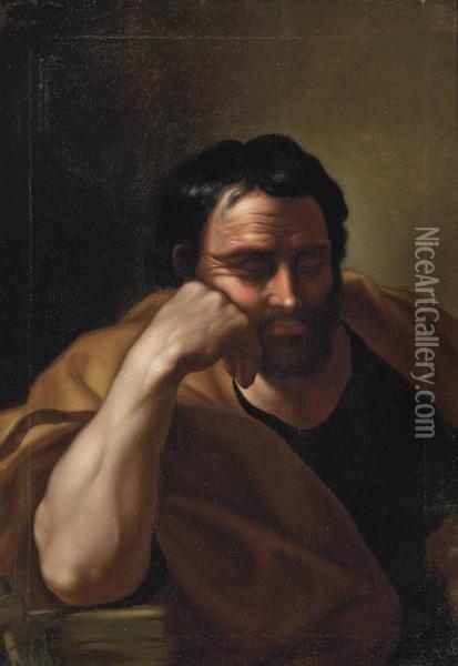 Joseph's Dream Oil Painting - Anton Raphael Mengs
