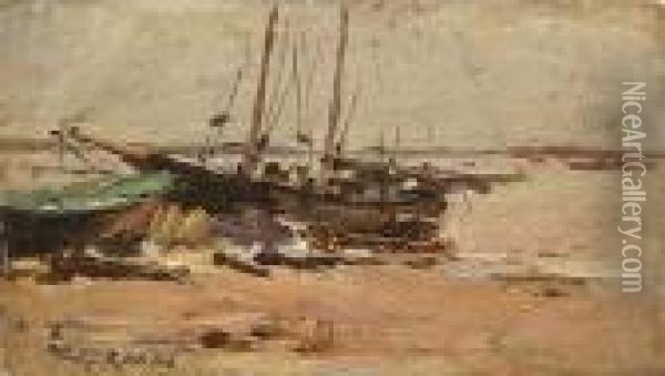Gravesend Bay Oil Painting - Irving Ramsay Wiles