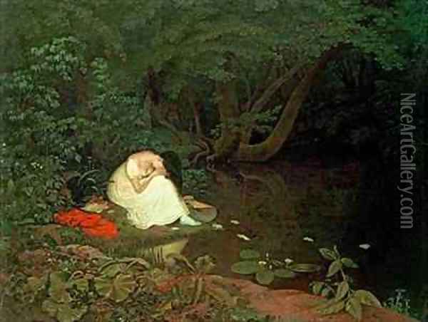 Disappointed love Oil Painting - Francis Danby