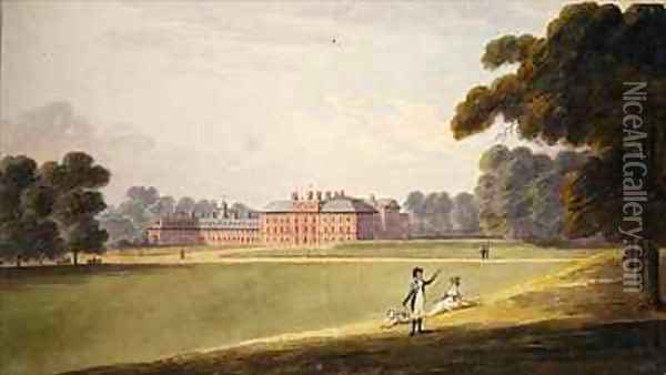 Kensington Palace Oil Painting - John Buckler