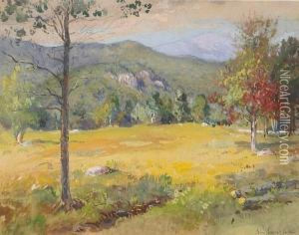 Summer Landscape Oil Painting - Colin Campbell Cooper