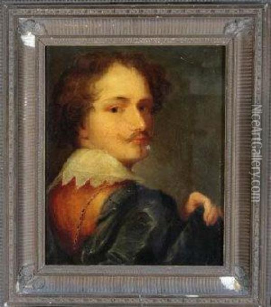 Portrait Of The Artist Oil Painting - Sir Anthony Van Dyck
