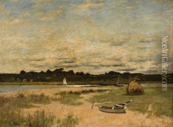 Coastal Landscape Oil Painting - Bruce Crane