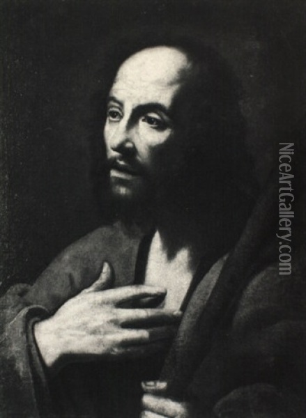 St. John The Baptist Oil Painting - Jusepe de Ribera