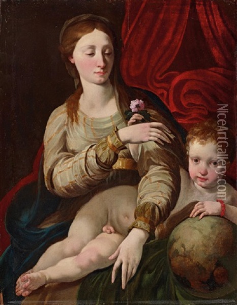 Madonna And Child Oil Painting -  Parmigianino