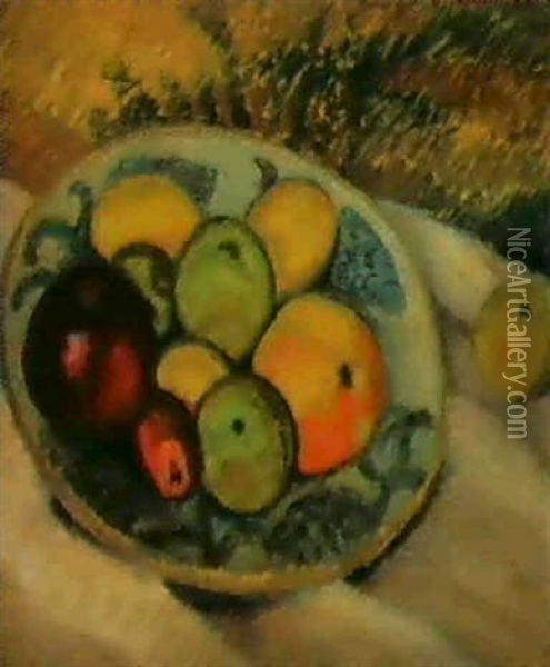 Fruchtstilleben Oil Painting - Otto Modersohn