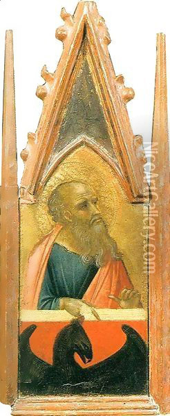 Saint John the Evangelist Oil Painting - Pietro Lorenzetti