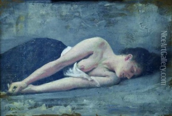 Sans Titre Oil Painting - Edouard Bernard Debat-Ponsan
