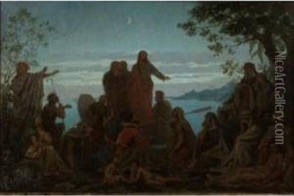 L'adieu Oil Painting - Gustave Moreau