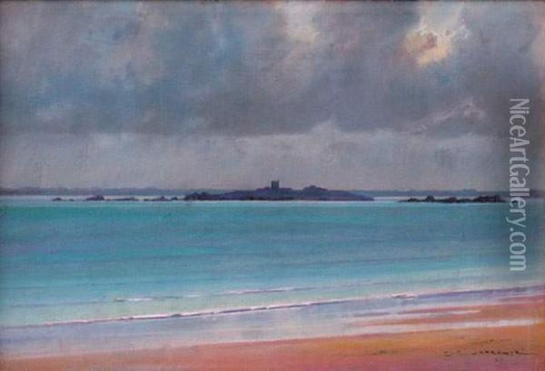 Cote Breton (1929) Oil Painting - Czeslaw Boris Jankowski