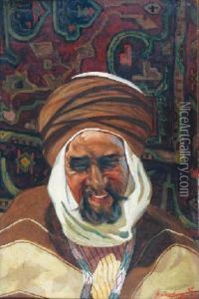 Arab Oil Painting - Aleksander Laszenko