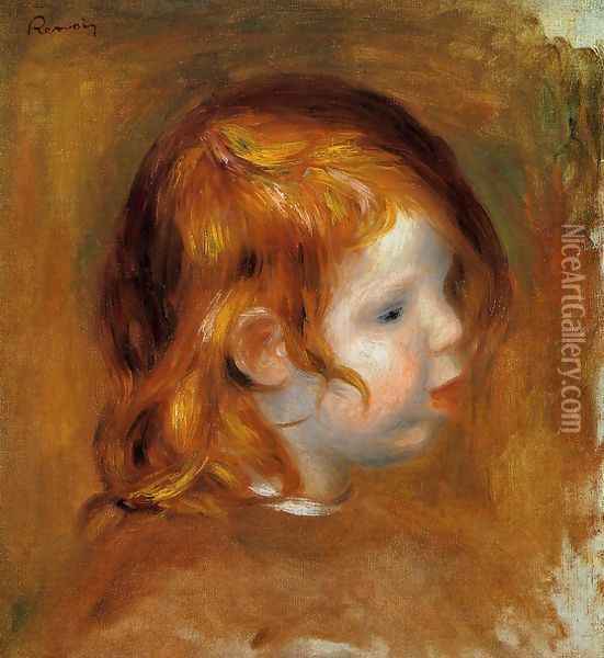 Portrait Of Jean Oil Painting - Pierre Auguste Renoir