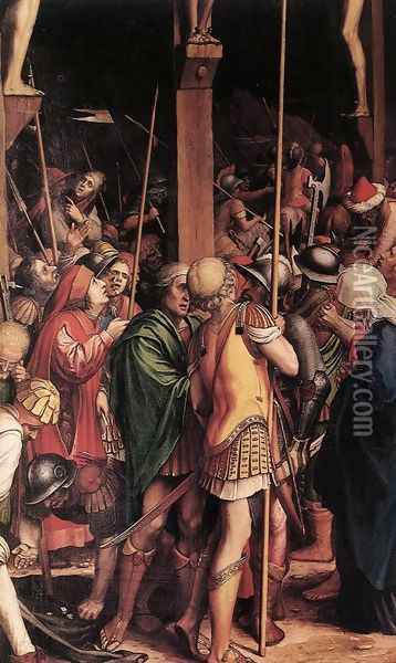 The Crucifixion Oil Painting - Hans Holbein the Younger