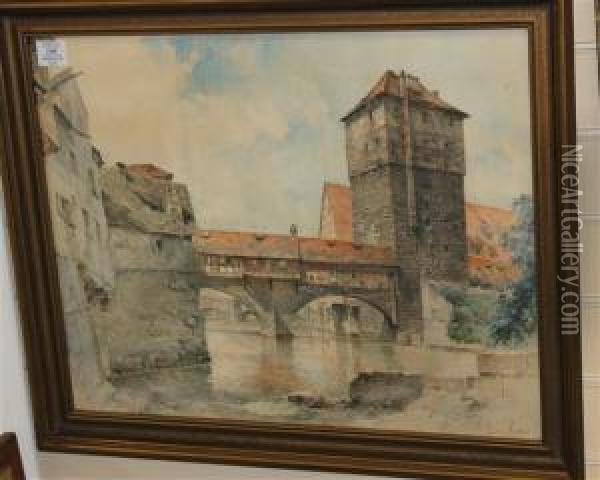 Henbergsted, Nuremberg Oil Painting - Lorenz Ritter