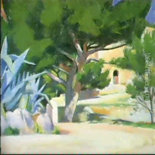 Cassis-sur-mer Oil Painting - Francis Campbell Boileau Cadell