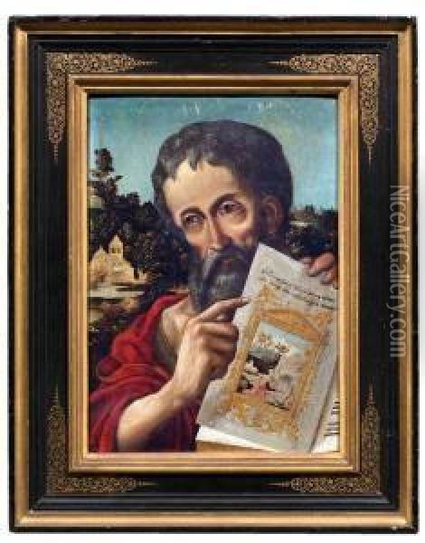 Hieronymus Oil Painting - Lucas The Elder Cranach