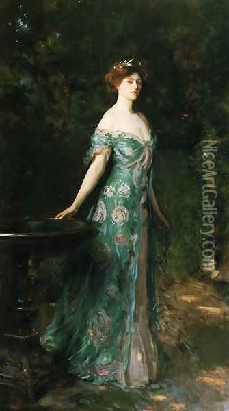 The Duchess of Sutherland Oil Painting - John Singer Sargent