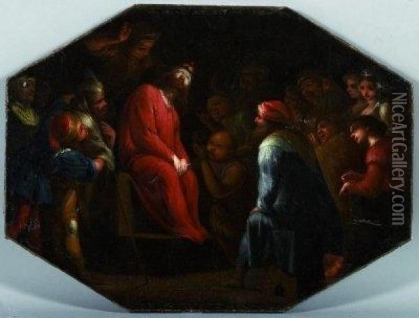 Verspottung Christi Oil Painting - Barent Fabritius