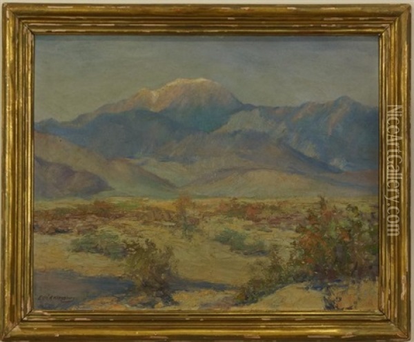 Mountainscape Oil Painting - Edward Reynolds Kingsbury