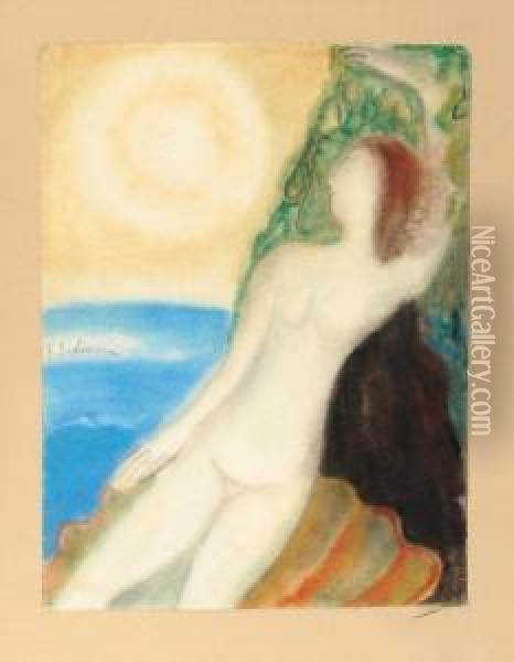 Naissance De Venus Oil Painting - Ferdinand Schirren