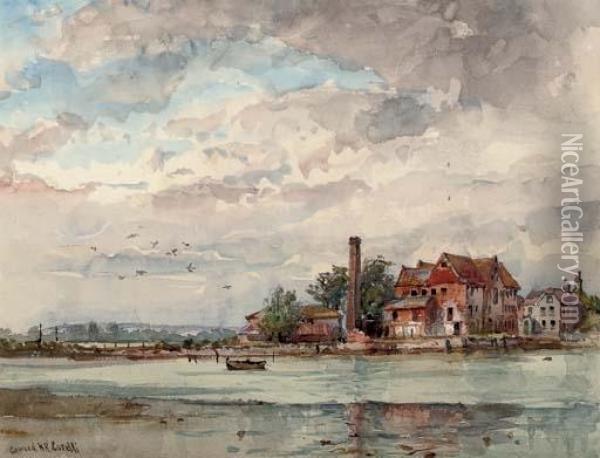 Sidenham, West Sussex Oil Painting - Conrad H.R. Carelli