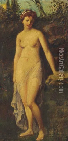 Woodland Nymph Oil Painting - John Anster Fitzgerald